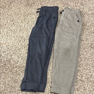 Kids Navy and Gray Jogger Pants